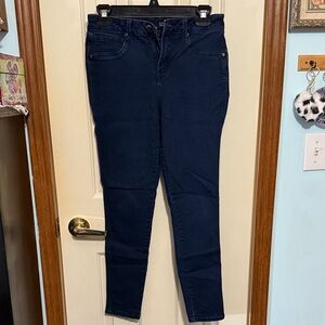 Women's Dark Blue Jeans by 1882 Denim size 6 High waisted